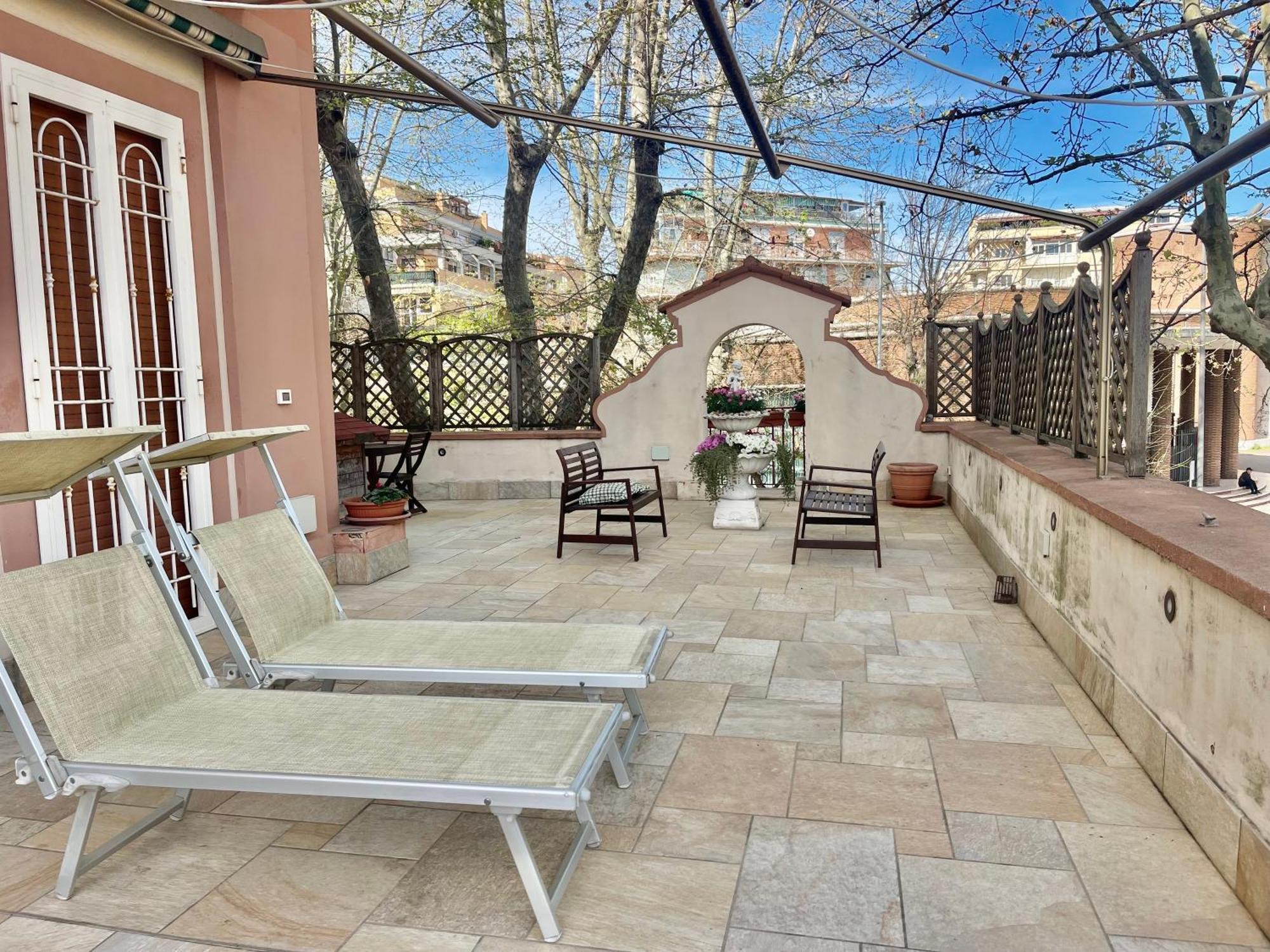 Vila La Tua Casa Nel Centro Di Ostia Exteriér fotografie